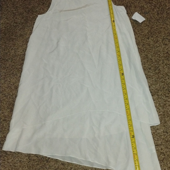 Eileen Fisher Layered‎ Asymmetrical 100%silk Dress, New, No Tags - Picture 9 of 9